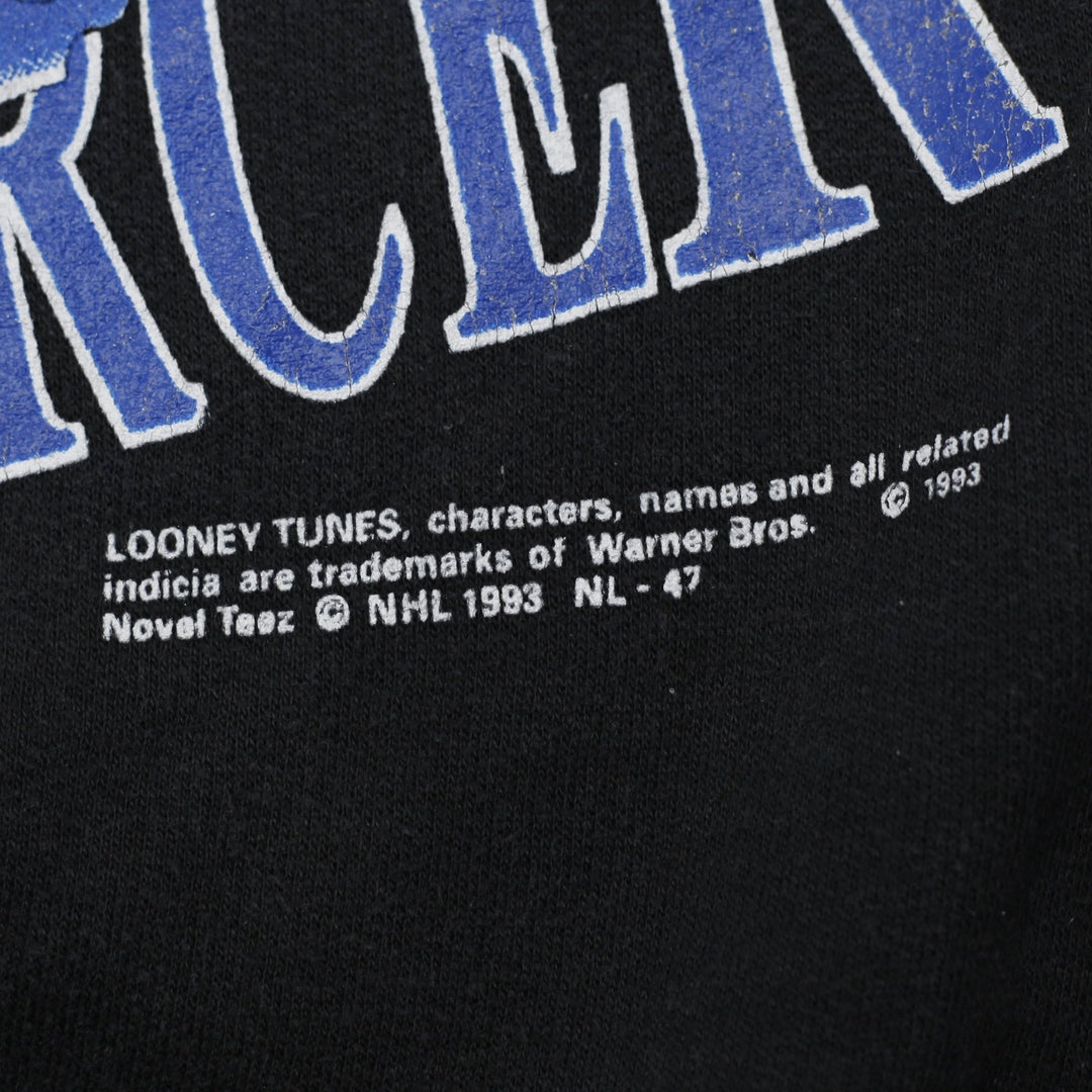 Vintage Novel Teez Toronto Maple Leafs Enforcer Sweatshirt Black Graphic NHL L | Migration_Sweatshirt - Detai | Fashion Rerun