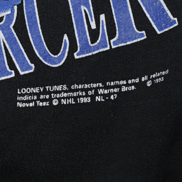 Vintage Novel Teez Toronto Maple Leafs Enforcer Sweatshirt Black Graphic NHL L | Migration_Sweatshirt - Detai | Fashion Rerun