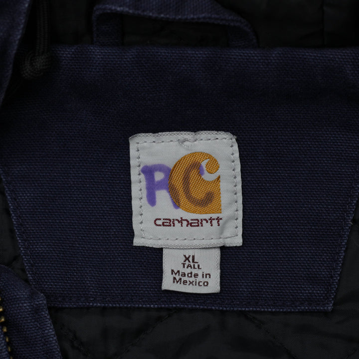 Mens Carhartt 104050-I126 Navy Insulated Workwear Jacket Size XL | Migration_Jackets WW Collection - Back Vie | Fashion Rerun