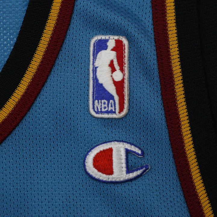 Vintage Champion Pistons Sealy #14 Basketball Teal Jersey Size 48 | Migration_Jerseys - Detail View | Fashion Rerun