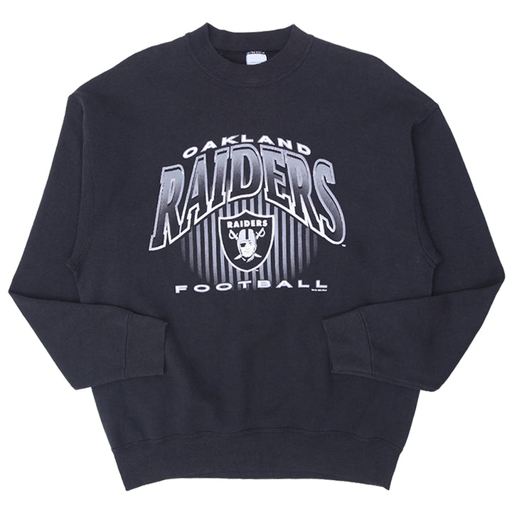 1995 Vintage Salem Sportswear Oakland Raiders Football Sweatshirt Made in USA - Fashion Rerun Vintage Migration_Sweaters