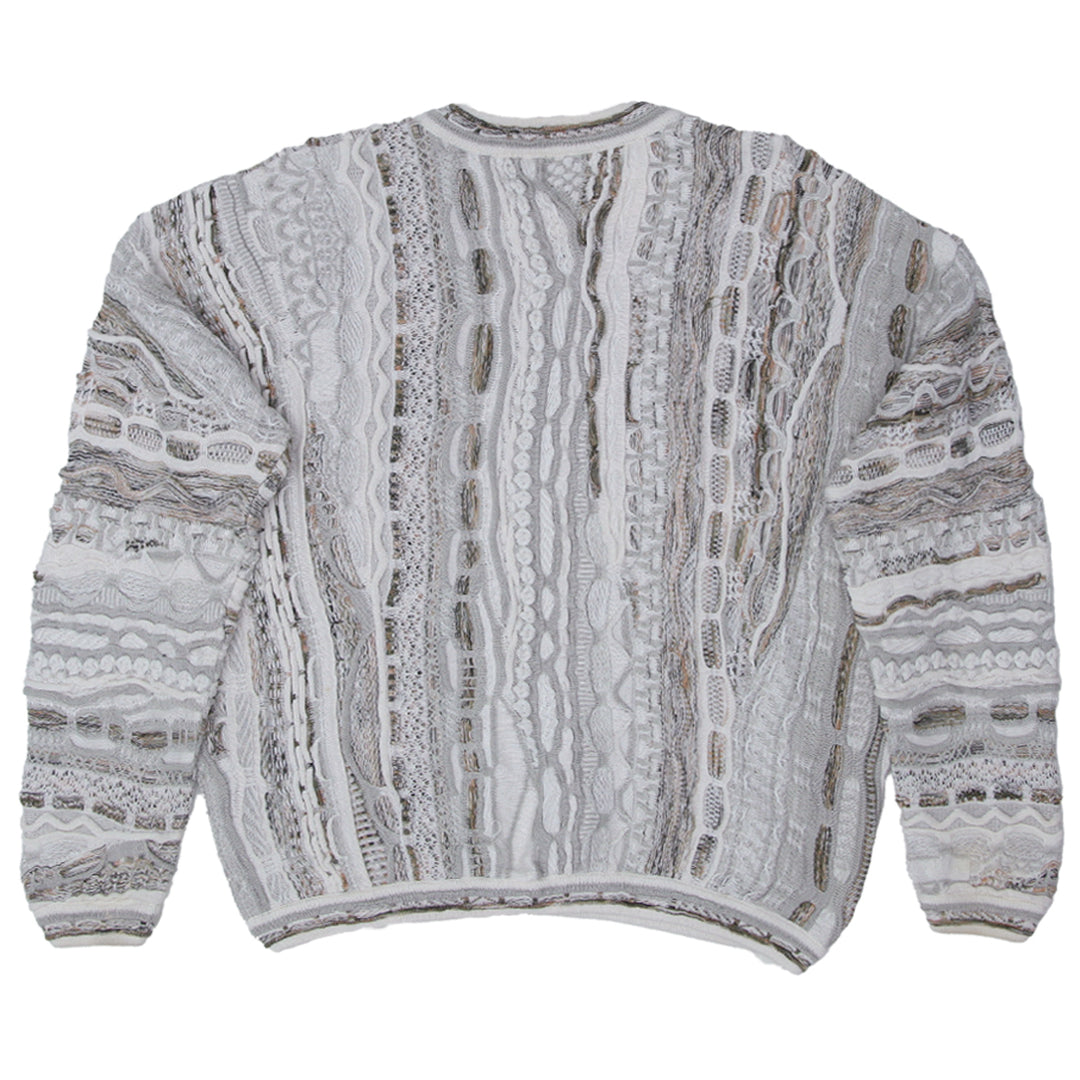 Vintage Tundra Canada 3D Textured Knit Sweater Size Large - Fashion Rerun Vintage Migration_Sweaters