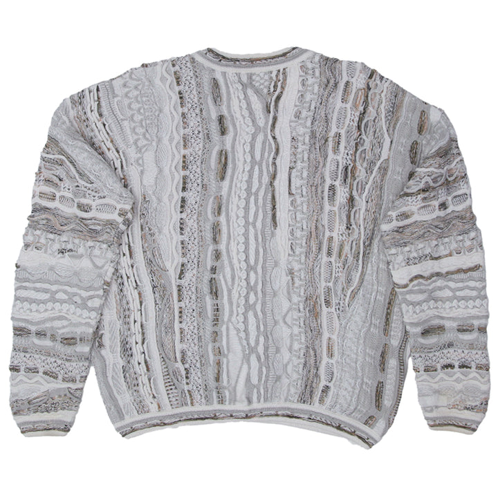 Vintage Tundra Canada 3D Textured Knit Sweater Size Large - Fashion Rerun Vintage Migration_Sweaters