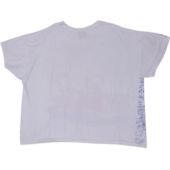 Vintage 90s Disney Mickey Mouse Shirt All Over Print Minnie’s Drive In AOP | Migration_T-Shirts - Side View | Fashion Rerun
