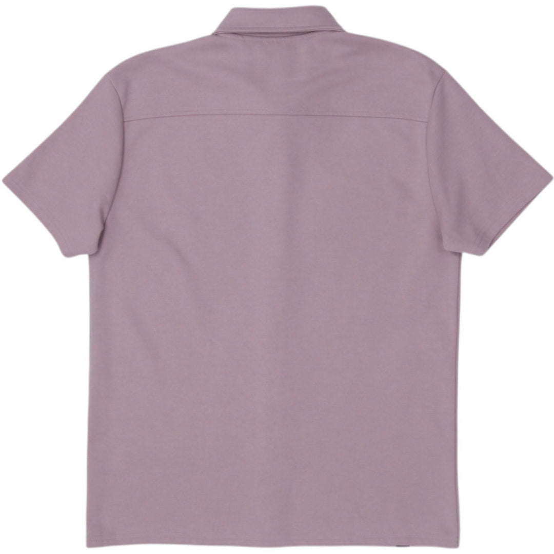 Mens Kangol Button Short Sleeve Shirt | Migration_Shirts - Side View | Fashion Rerun