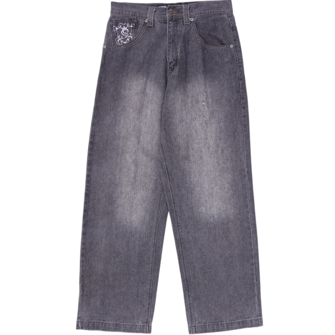 Y2K Mens Southpole Graphic Denim Jeans Size 30