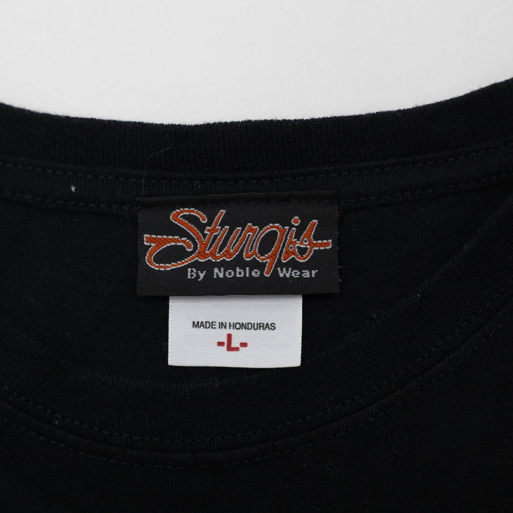 Mens Sturgis Black Hills Rally 71st Annual Biker T-Shirt Size L