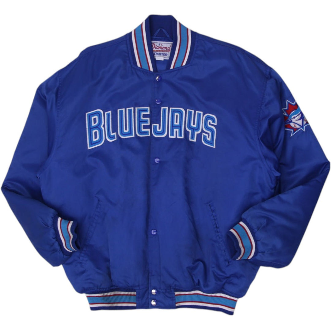 Vintage 90s Toronto Blue Jays Starter Authentic DC Bullpen Jacket XL | Migration_Jackets | Fashion Rerun