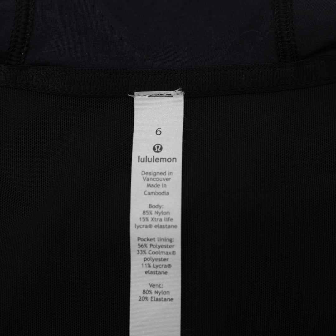 Ladies Lululemon Velvet Hooded Define Zip Up Jacket Size 6
