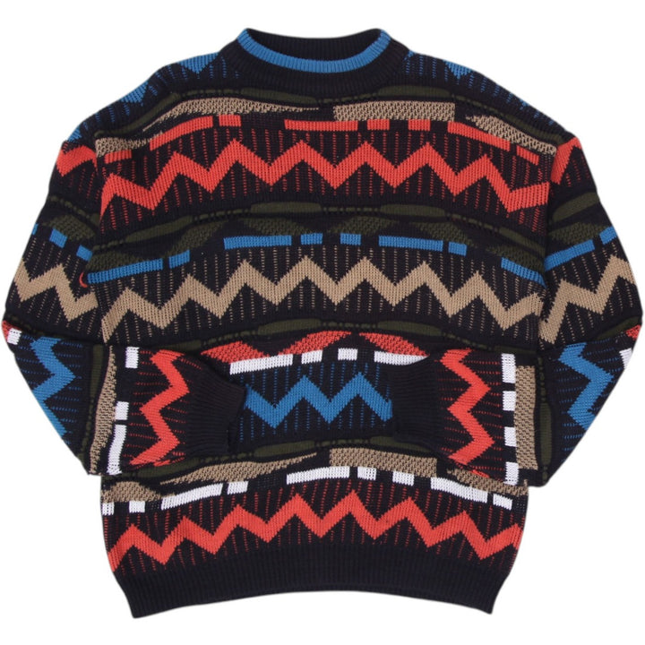 Entourage Graphic Knit Sweater Size L