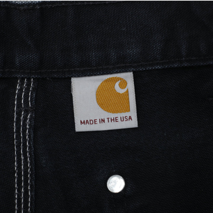 Vintage Carhartt B01-BLK Loose Original Fit Double Knee Made In USA Pants