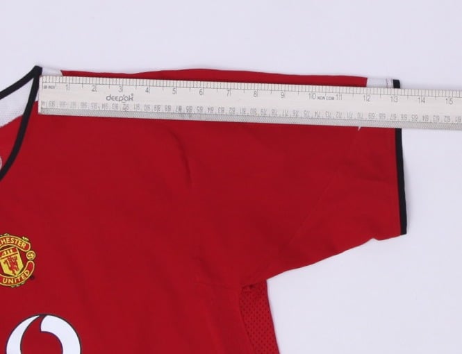 Youth Boys Nike Manchester United 2004-05 Vodafone Soccer Jersey Size XL