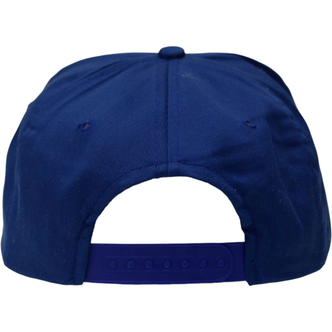 Mens Toronto Blue Jays Blue White Adjustable Embroidered Logo Cap