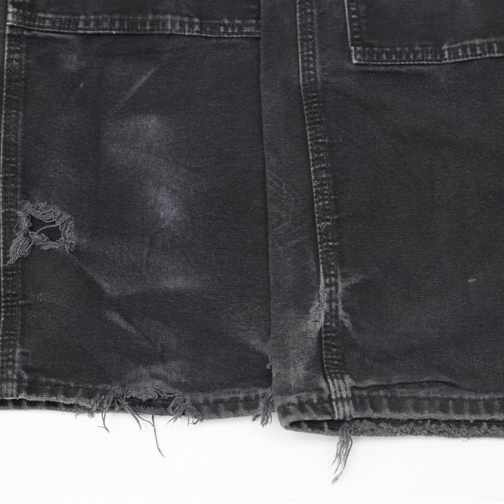 Mens Carhartt B01 BLK Dungaree Fit Double Knee Pants Size 32x32