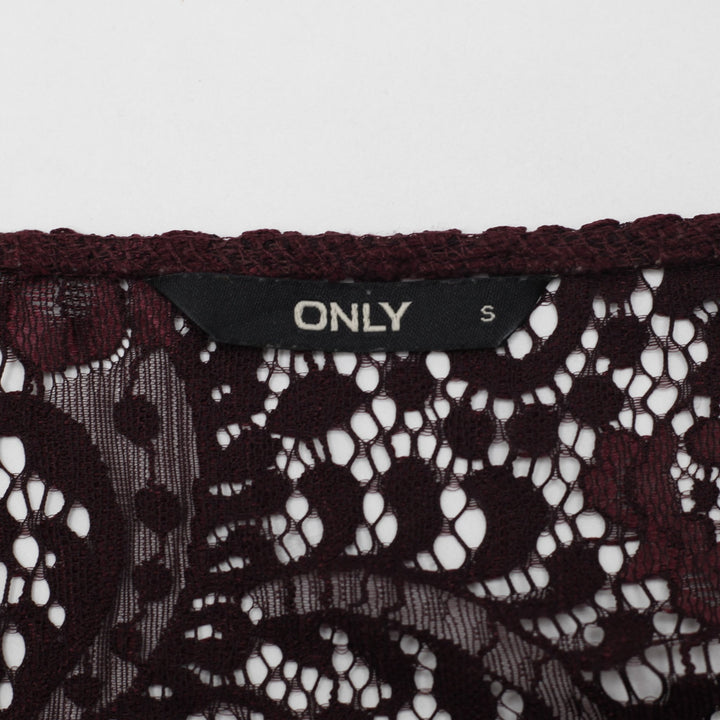 Y2K Ladies Only Floral Lace Cami Top Size S