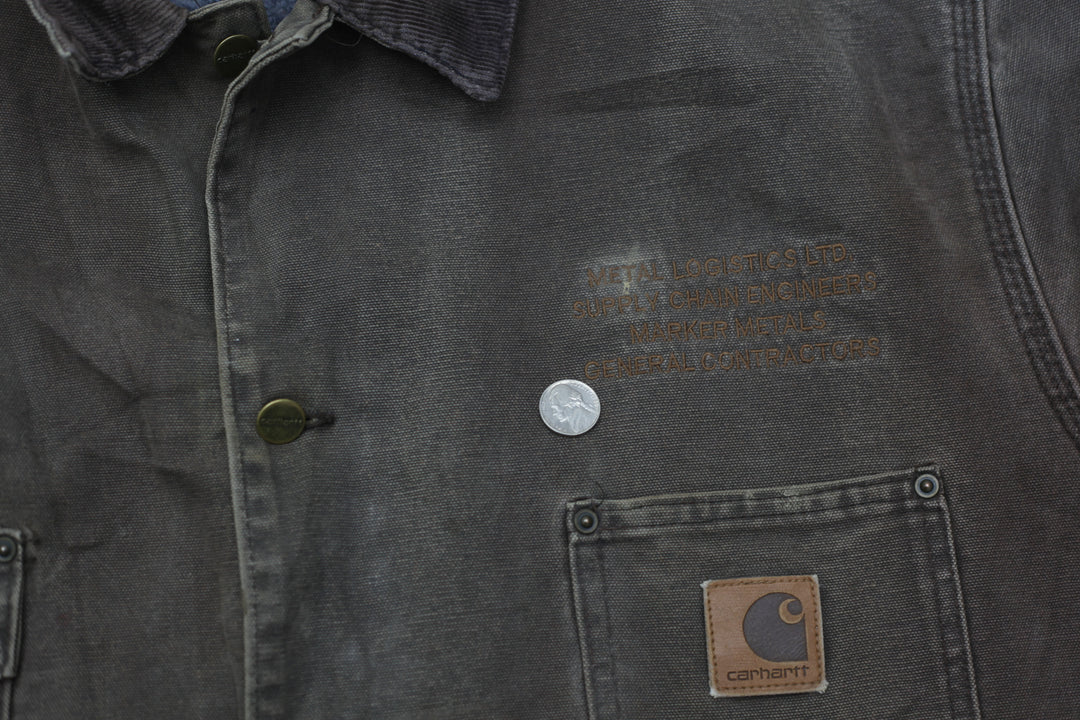 Vintage Carhartt Blanket Lined Chore Coat Jacket - Fashion Rerun Vintage Migration_Jacket