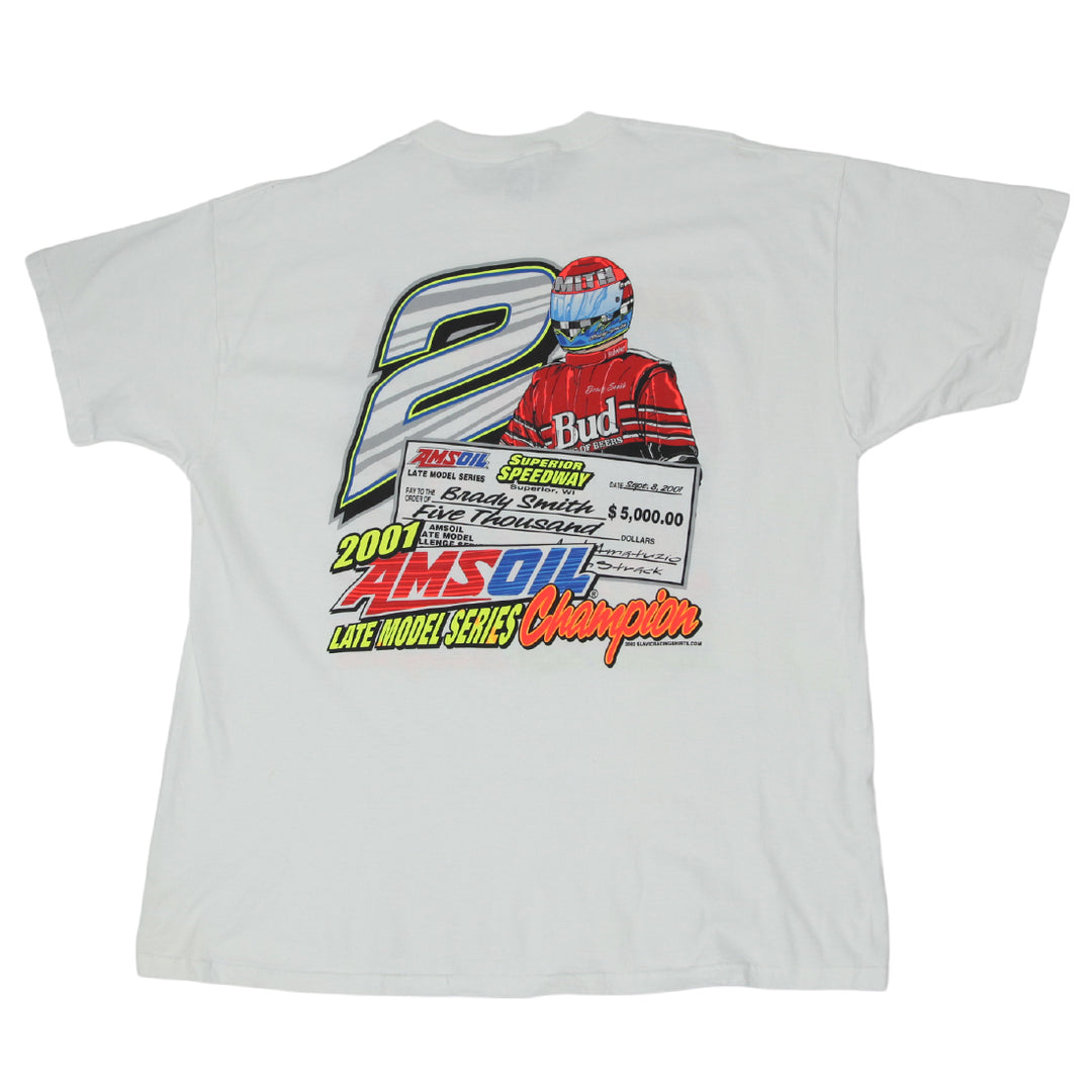 2002 Vintage Brady Smith Late Model Series Champion T-Shirt