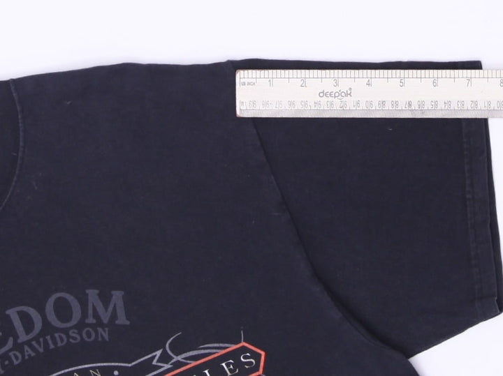 Vintage Harley Davidson Freedom Eagle Denver CO T-Shirt Size L