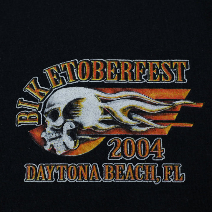 Mens Hanes Biketoberfest Daytona Beach FL T-Shirt Size L