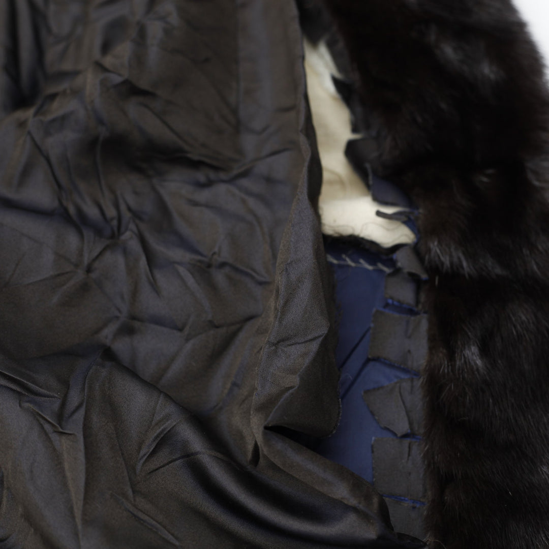 1950s Antique Fur Coat by Jordan Marsh Boston – “Amelia AG” Monogram | Original Flagship Label | Migration_Fu | Fashion Rerun