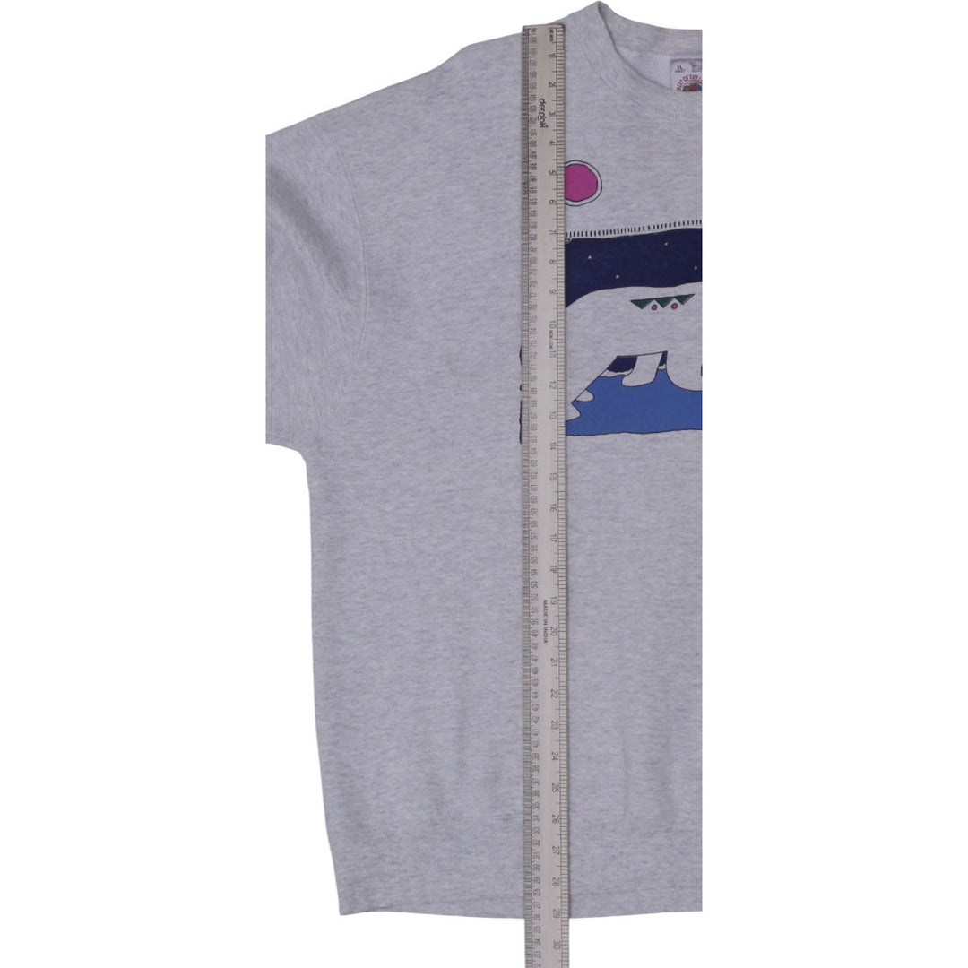 Vintage Mens Fruit of the Loom Polar Bear Graphic Sweatshirt Made in USA Size XL | Migration_Sweatshirts - Vi | Fashion Rerun