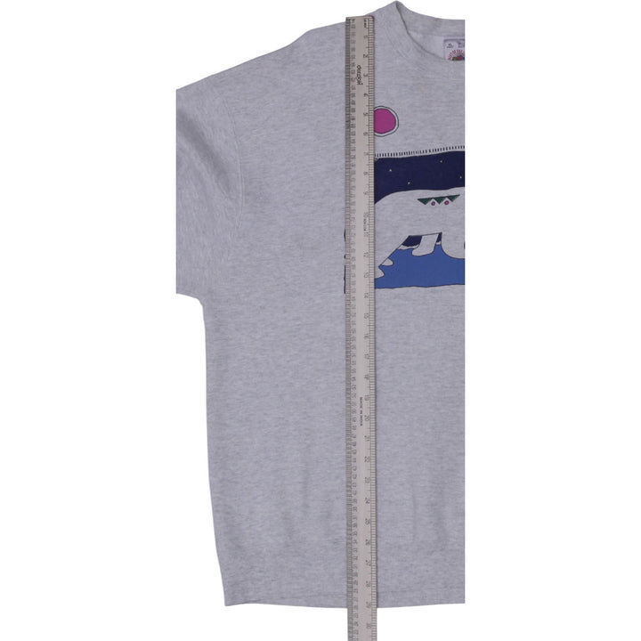 Vintage Mens Fruit of the Loom Polar Bear Graphic Sweatshirt Made in USA Size XL | Migration_Sweatshirts - Vi | Fashion Rerun