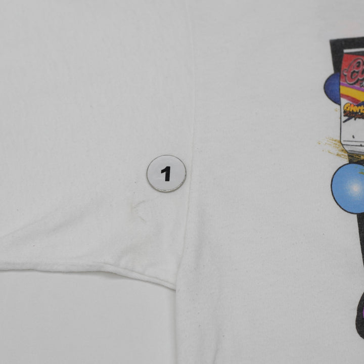 Vintage 1999 Buzzy Adams Racing Graphic T-Shirt Size XL