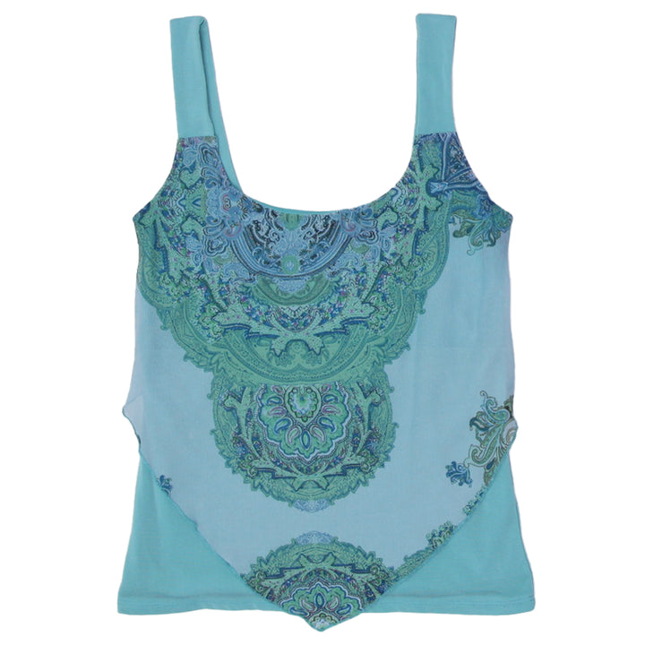 Y2K Ladies Ricki's Paisley Print Sleeveless Top