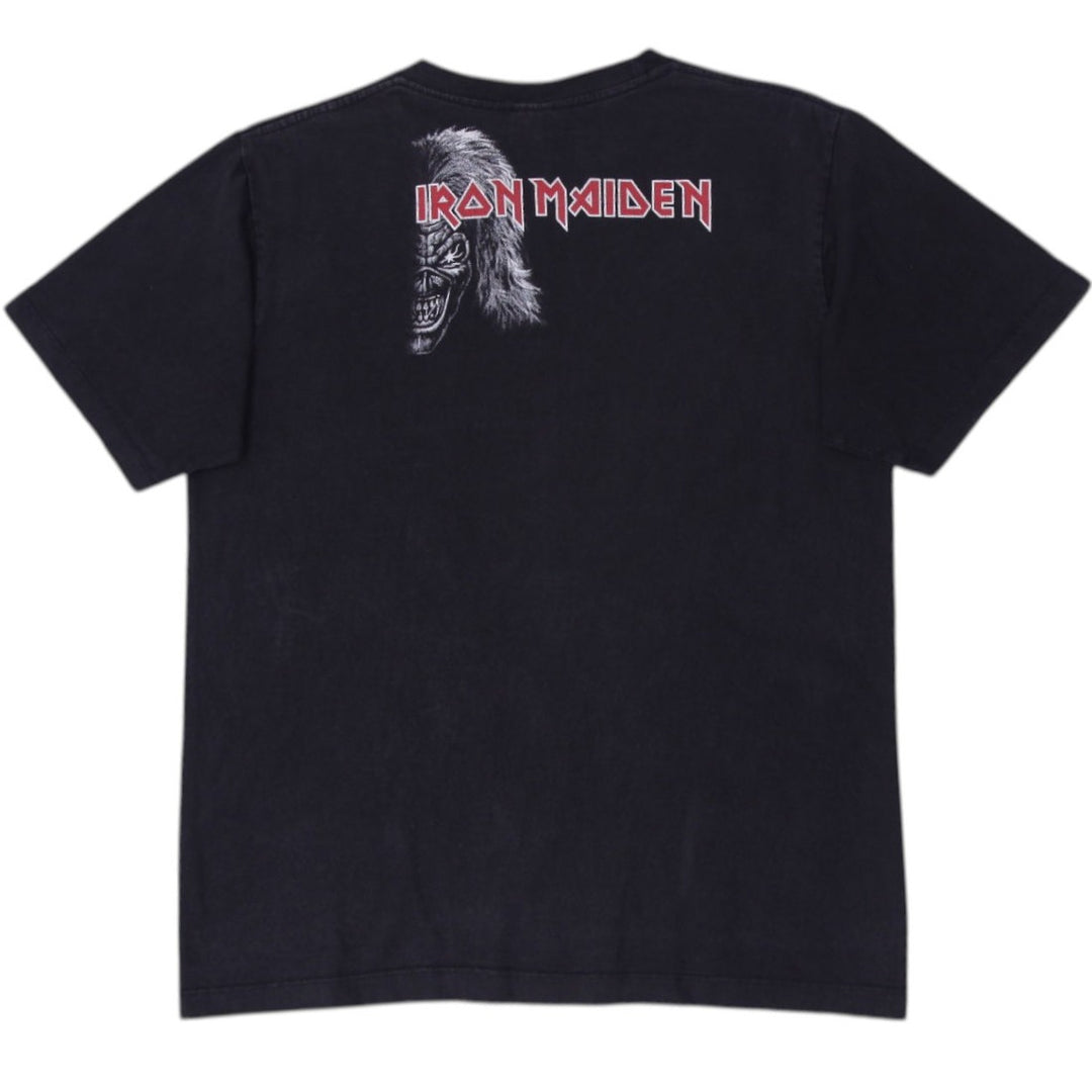Vintage Iron Maiden Dance Of Death Band Black T-Shirt L | Migration_T-Shirts - Side View | Fashion Rerun
