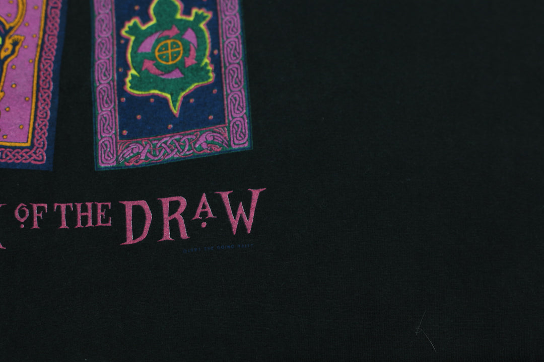 1991 Vintage Bonnie Raitt World Tour T-Shirt Single Stitch Hanes XL