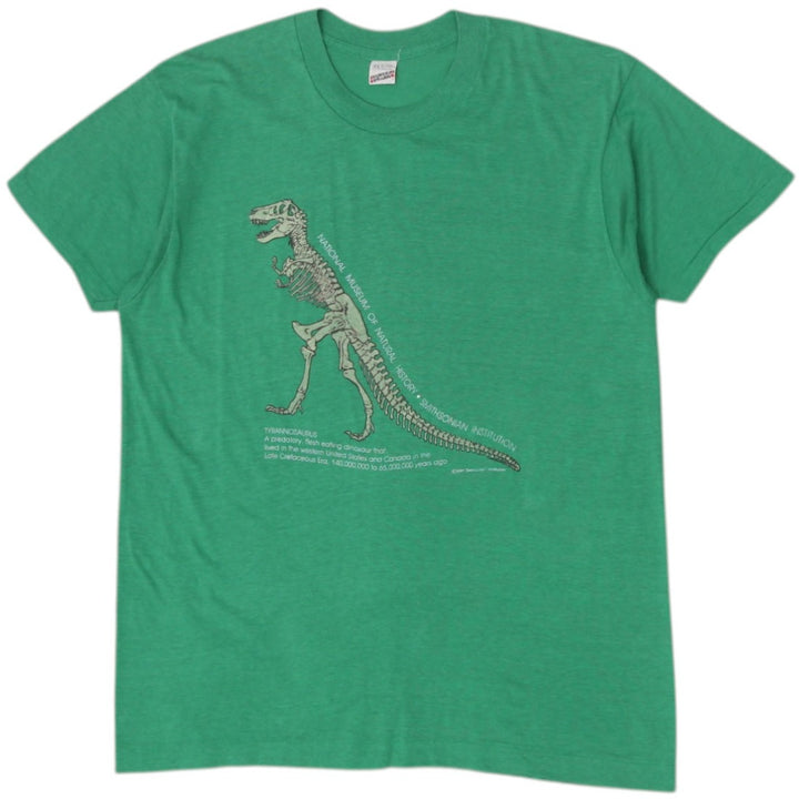 Vintage Museum Natural History Smithsonian T Rex Dinosaur T-Shirt Made In USA XL | Migration_T-Shirts | Fashion Rerun
