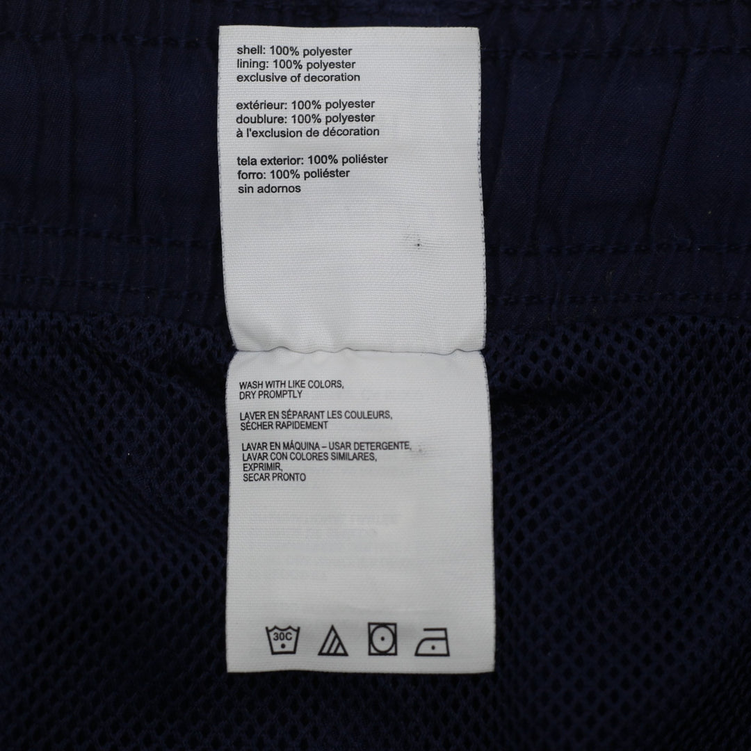 Mens Speedo Navy Blue Swim Trunks Board Shorts Mesh Lining Size S