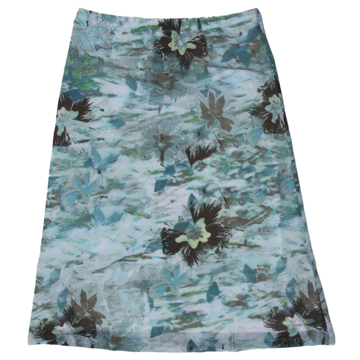 Y2K Ladies Floral Midi Skirts