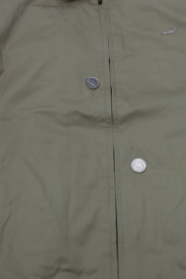 Mens Japanese Brand CROCODILE Zip Up Harrington Jacket