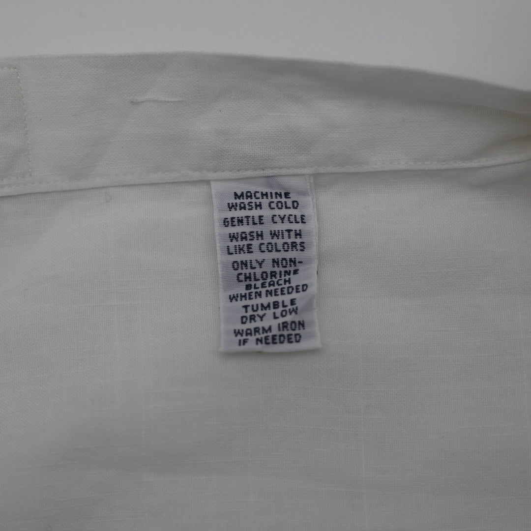 Polo Ralph Lauren White Button-Up Shirt Size L | Migration_Shirts MJ DROP - Alternate View | Fashion Rerun