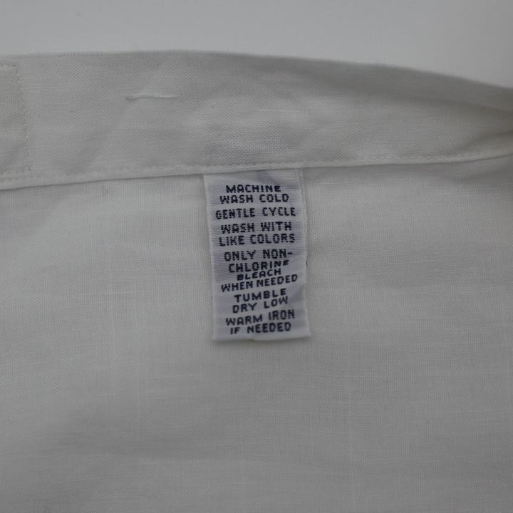 Polo Ralph Lauren White Button-Up Shirt Size L | Migration_Shirts MJ DROP - Alternate View | Fashion Rerun