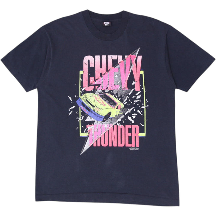 Vintage 1990s NASCAR Dale Earnhardt Chevy Thunder Single Stitch T-Shirt XL