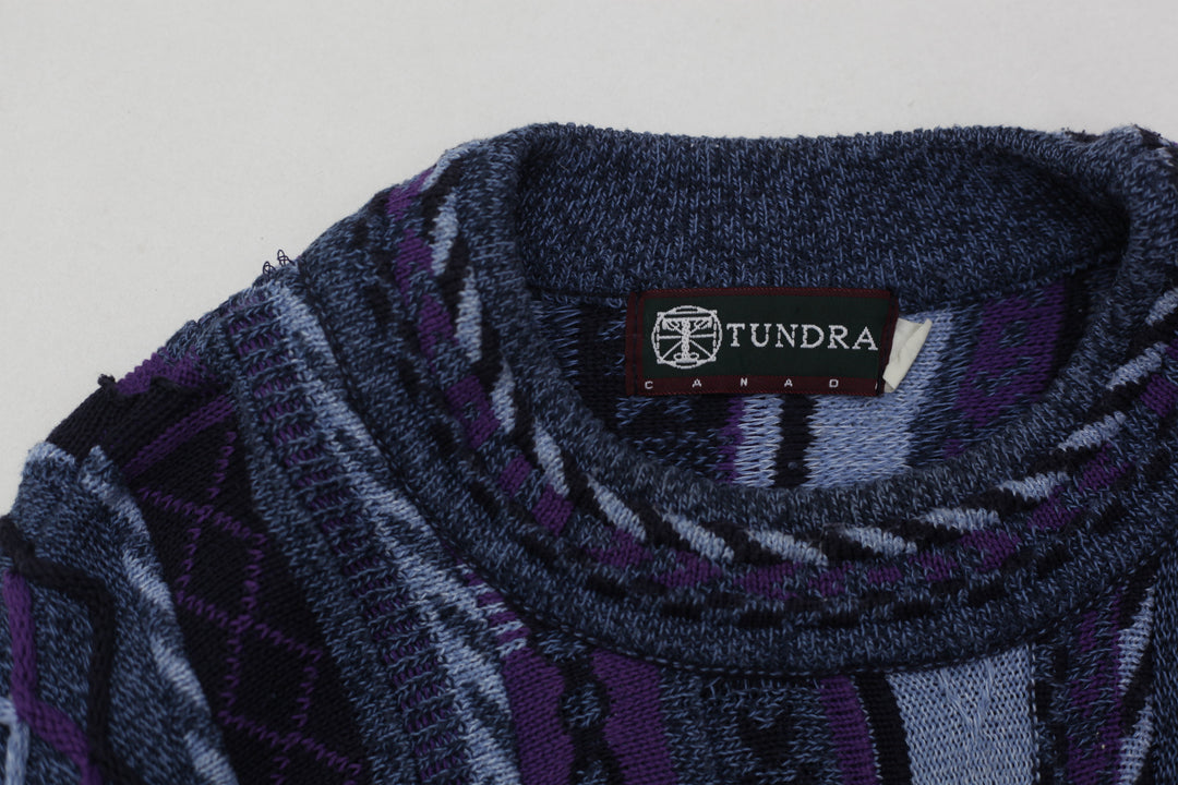 Vintage Tundra Canada 3D Sweater Size L - Fashion Rerun Vintage Migration_Sweaters