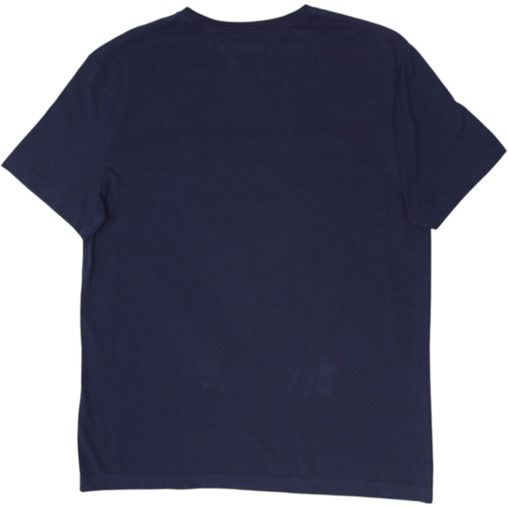 Mens Tommy Hilfiger Crew Neck Short Sleeve Navy T-Shirt Size L