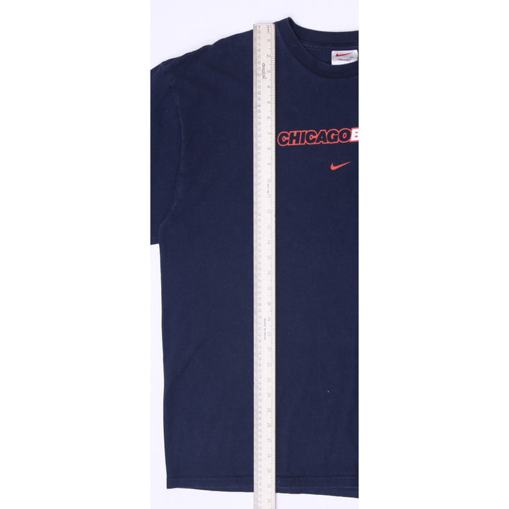 Vintage Mens Nike NFL Chicago Bears Center Swoosh T-Shirt Size XL