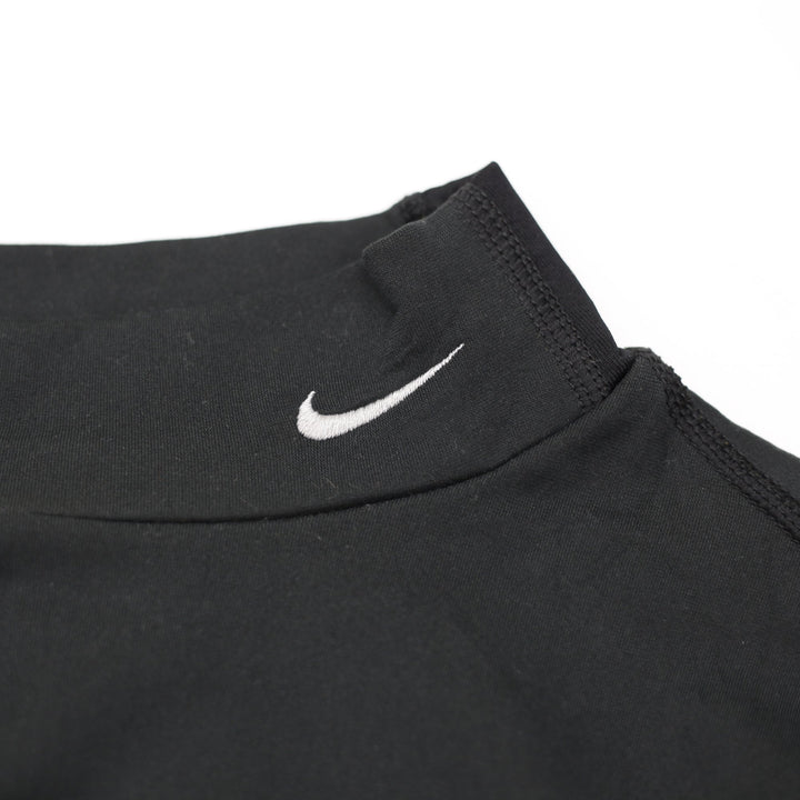 Mens Nike Fit Dry Black Long Sleeve Sports Top Size L