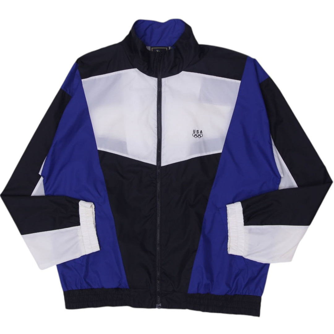 Vintage JCPenney USA Olympics Windbreaker Zip Up Jacket M | Migration_Jackets | Fashion Rerun