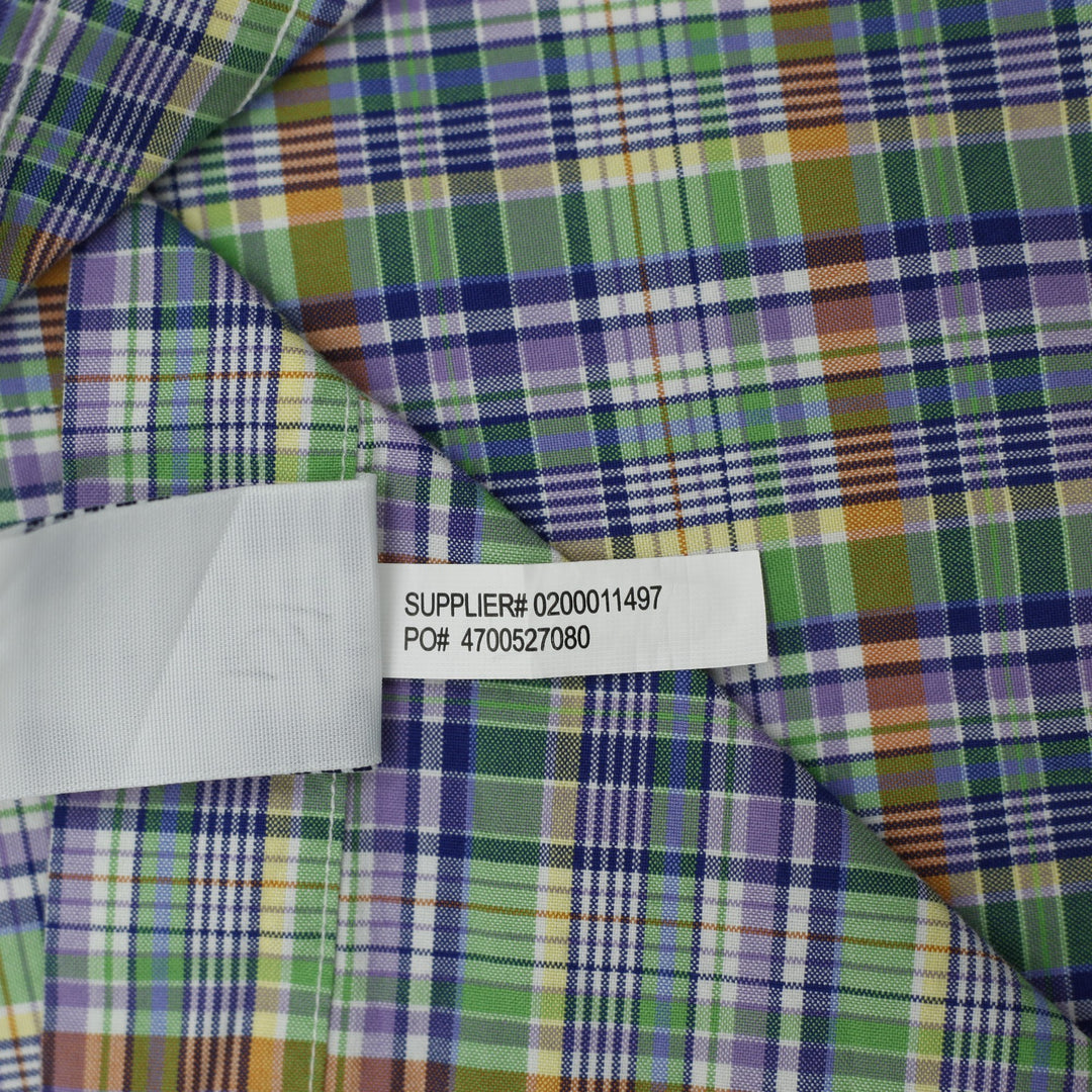 Mens Ralph Lauren Plaid Multicolor Long Sleeve Shirt Size L