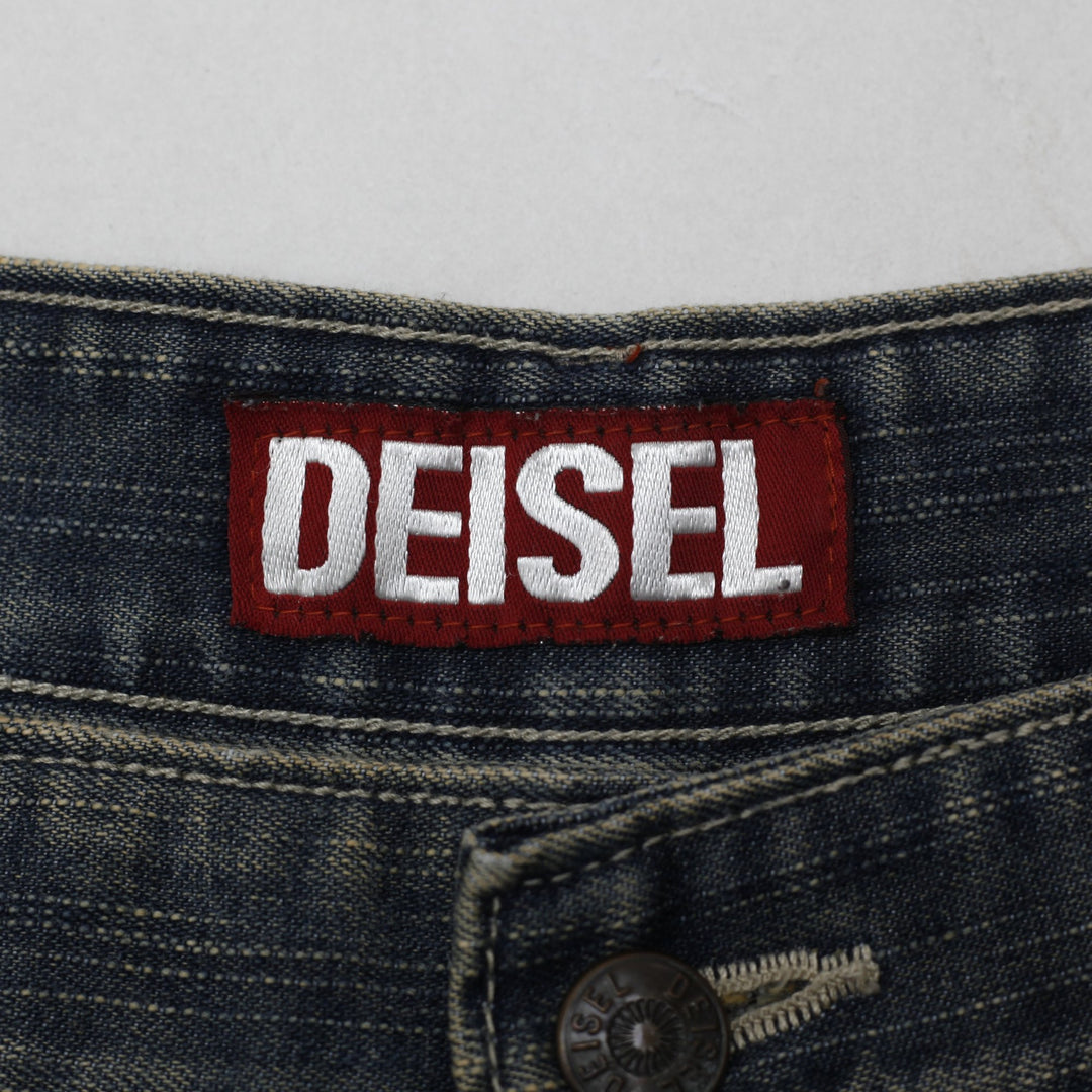Y2K Mens Deisel Straight Denim Pockets Style Jeans Size L | Migration_Jeans & Pants - Back View | Fashion Rerun