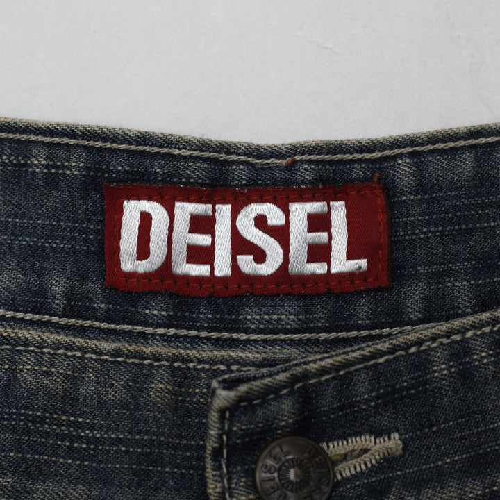 Y2K Mens Deisel Straight Denim Pockets Style Jeans Size L | Migration_Jeans & Pants - Back View | Fashion Rerun