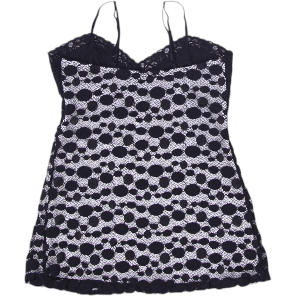 Y2K Ladies Le Chateau Camisole Lace Floral Top Size S | Migration_Y2K Tops - Side View | Fashion Rerun