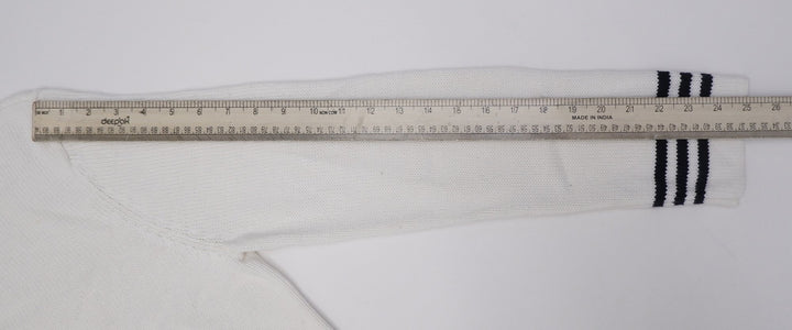 Vintage Ladies Ralph Lauren Sweater White Anchor | Migration_Jumper & Knitwear RL Collection - View 8 | Fashion Rerun