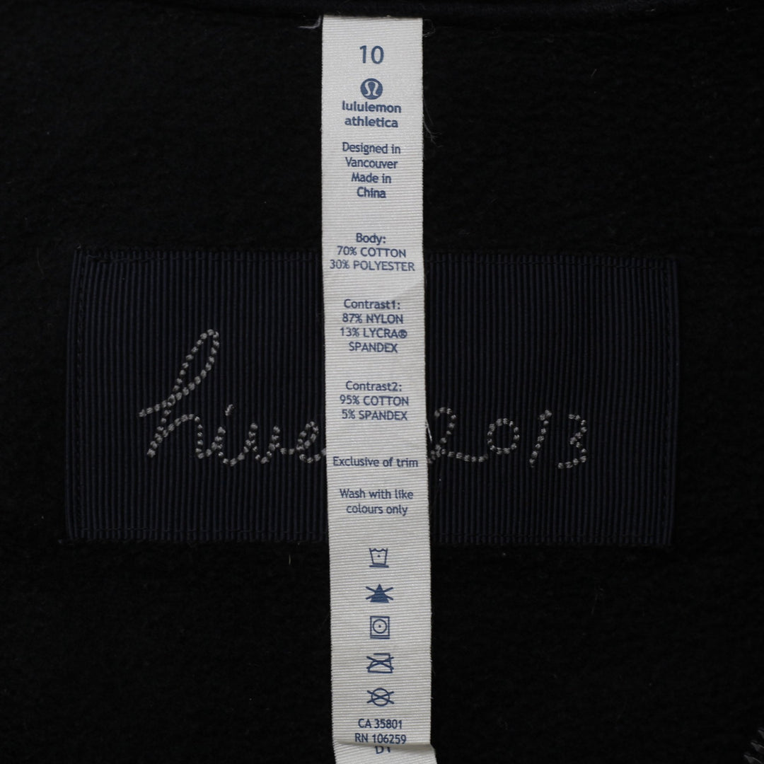 Ladies Lululemon Scuba Hoodie Special Edition Hiver 2013 Size 10