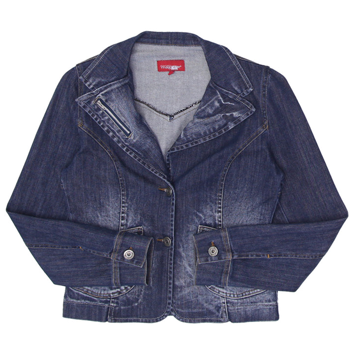 Y2K Ladies Magnete Per Donna Denim Jacket