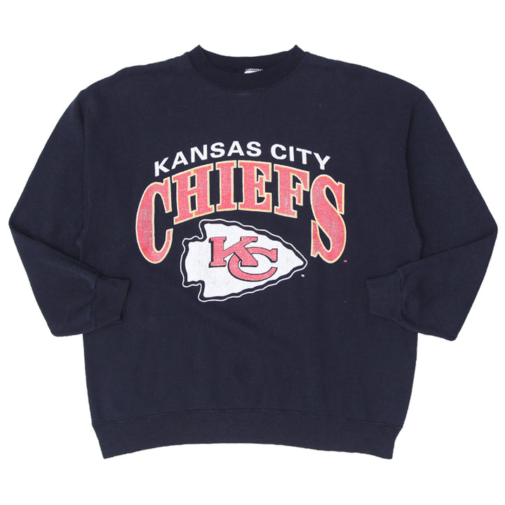 Vintage Jostens Kansas City Chiefs Sweatshirt Made In USA - Fashion Rerun Vintage Migration_Sweaters